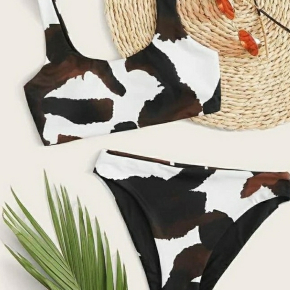 Water Color High Waisted Bikini - Picture 2 of 5